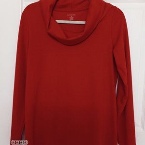 Women's Land's End Red Top Size Medium